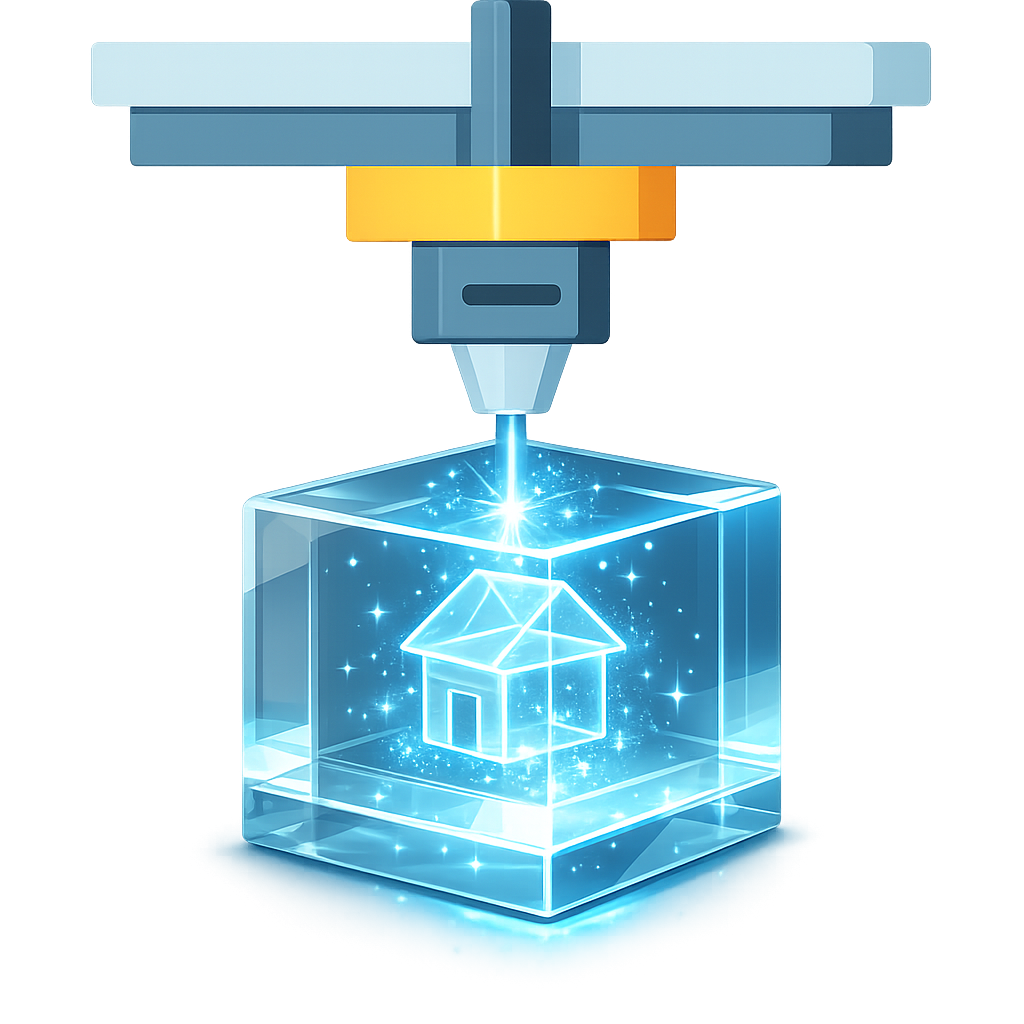 Globinsko 3D graviranje v kristal